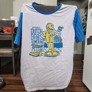 Dutch Bros Home Run Derby 3xl Baseball T-shirt